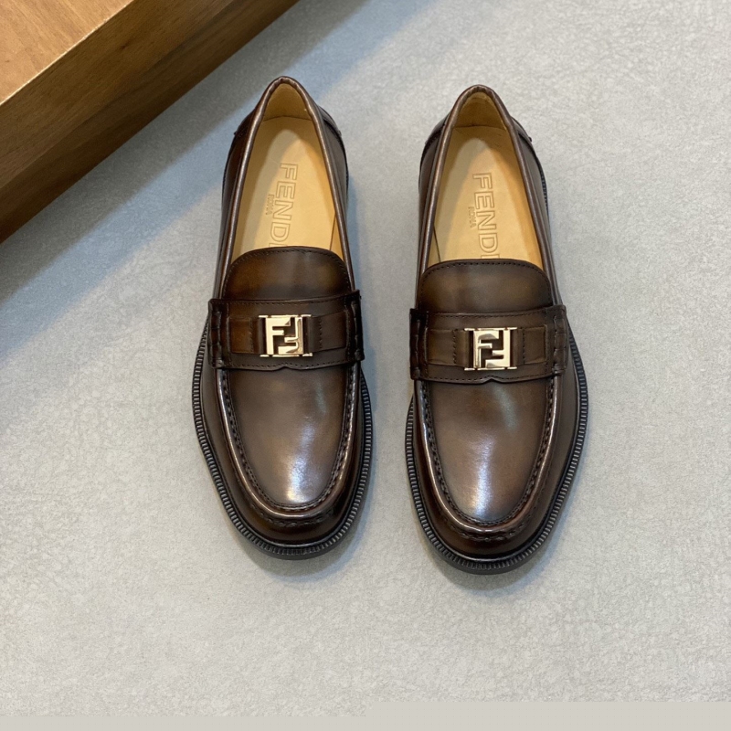 F**di leather shoes